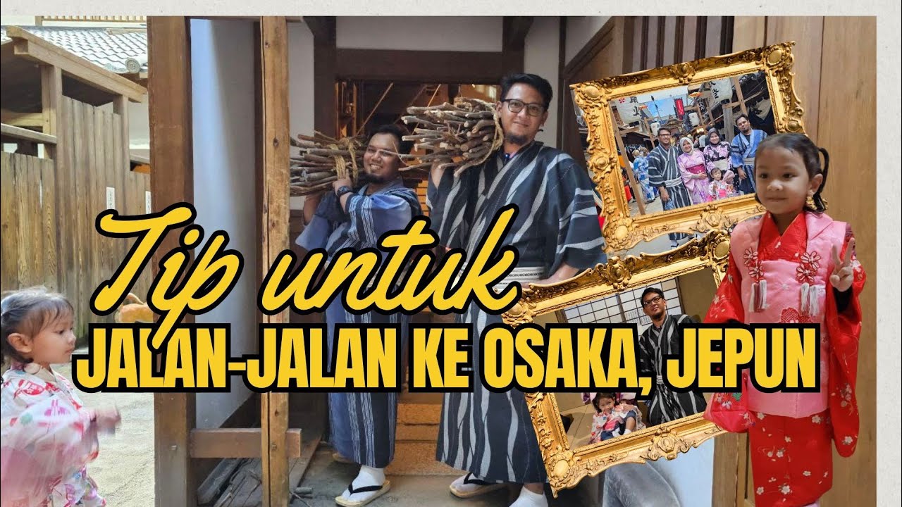 Tempat shopping harga MALAYSIA di Osaka | Perkampungan tradisional Jepun di tengah bandar Osaka