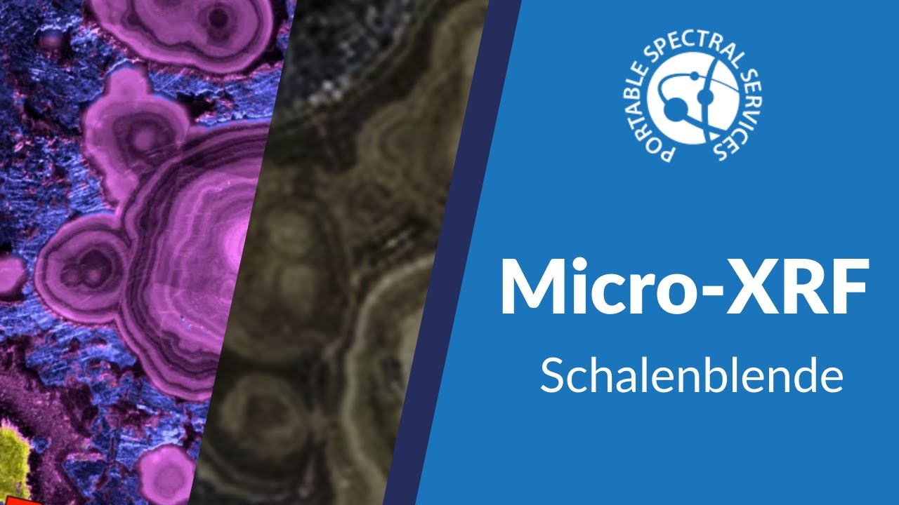 Incredible Bruker M4 TORNADO scan of Schalenblende Sample in under 1 minute (Micro XRF)