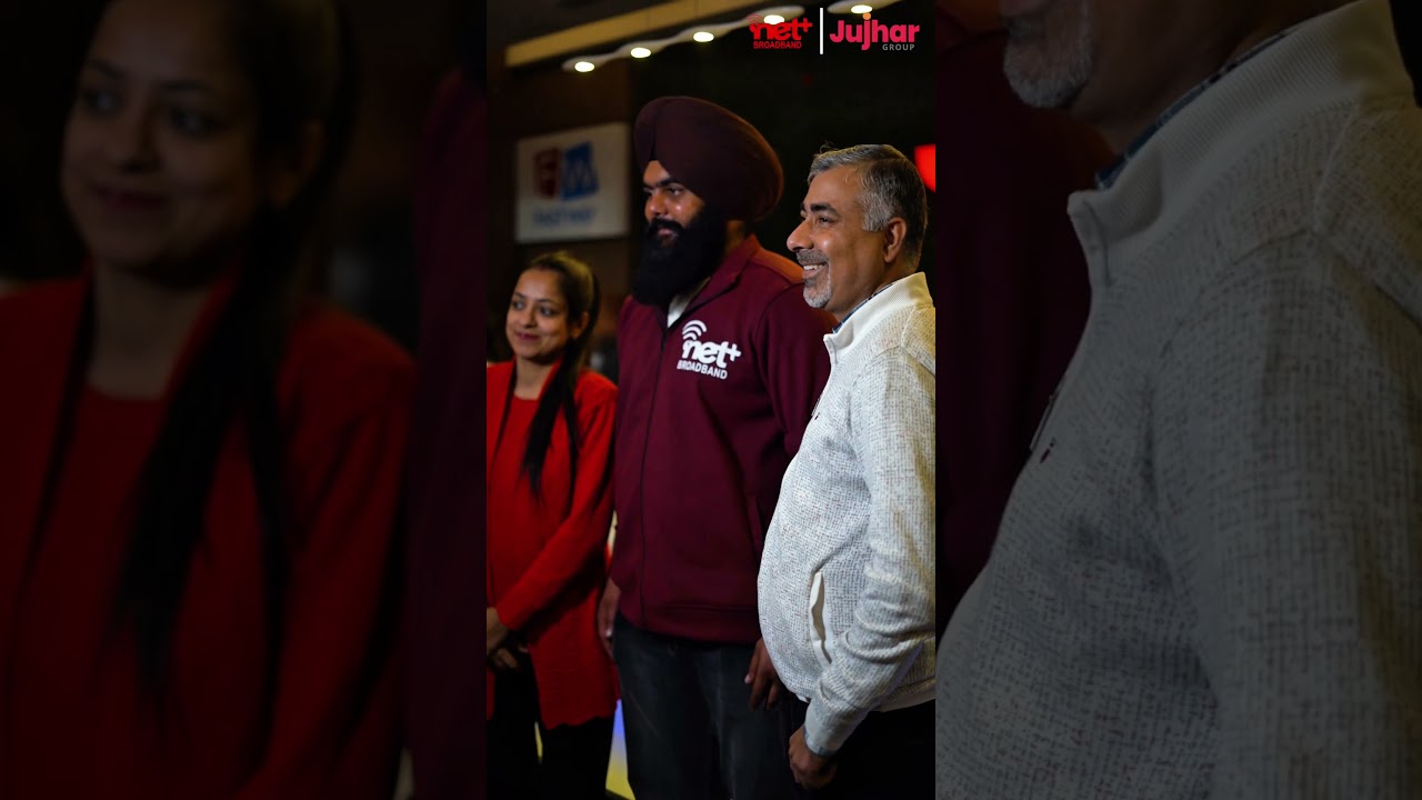 Proud to have World Power Slap Champion Jujhar Singh “Tiger” experience Netplus Broadband .