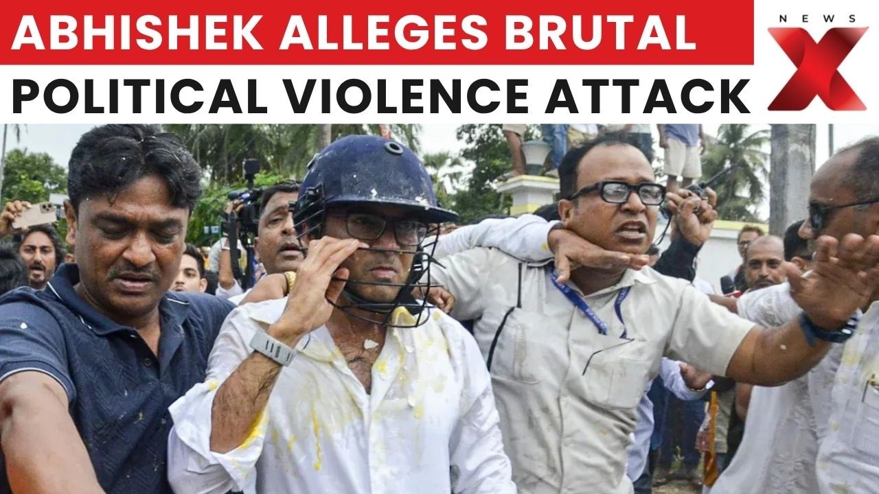 Abhishek Banerjee slams BJP over violence claim, Sandip Ghosh critical after assault | NewsX