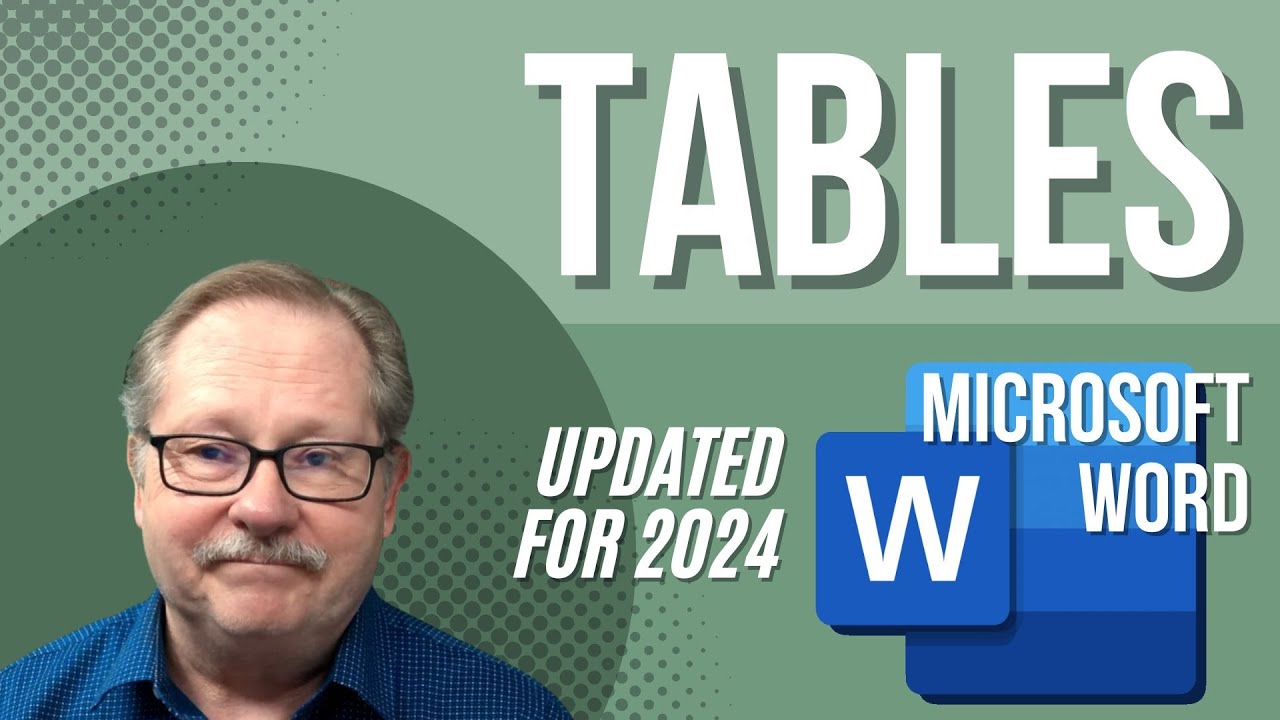 Mastering Tables in Microsoft Word: A Comprehensive Guide