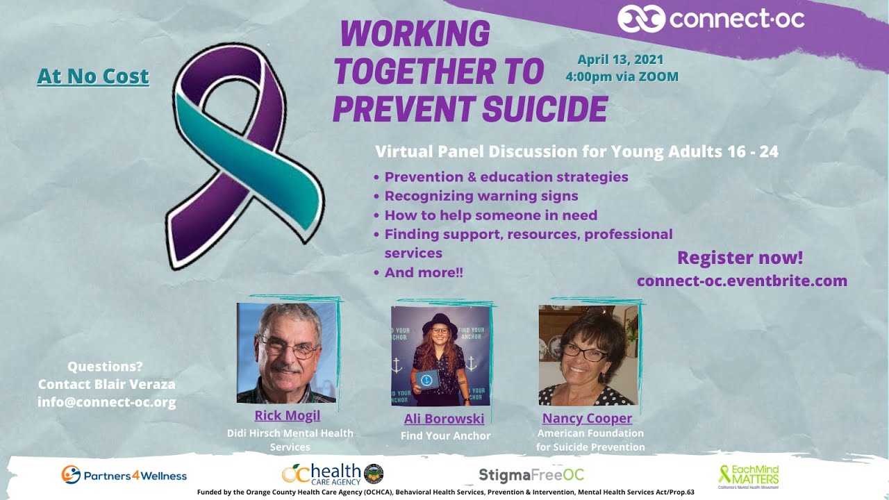 Working Together to Prevent Suicide