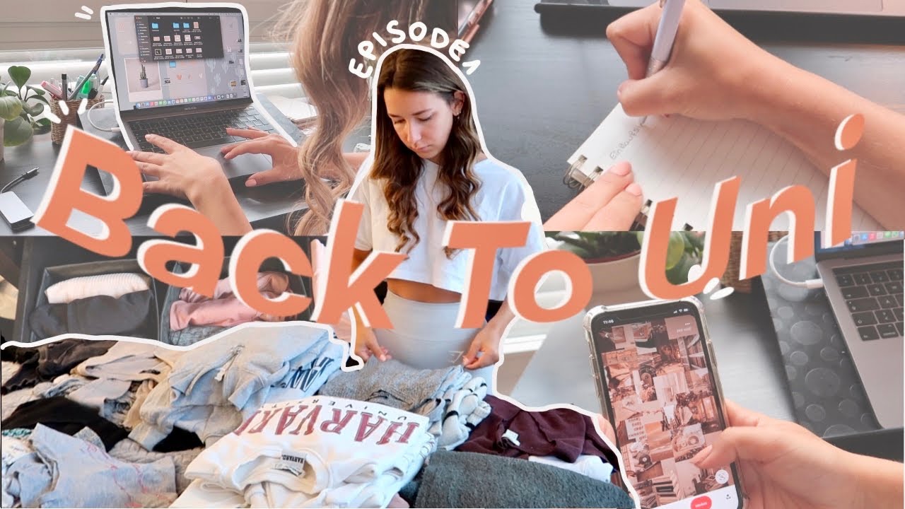 BACK TO UNI EP. 1 - Get ready with me for the new Semester // organisieren, sortieren, ausmisten