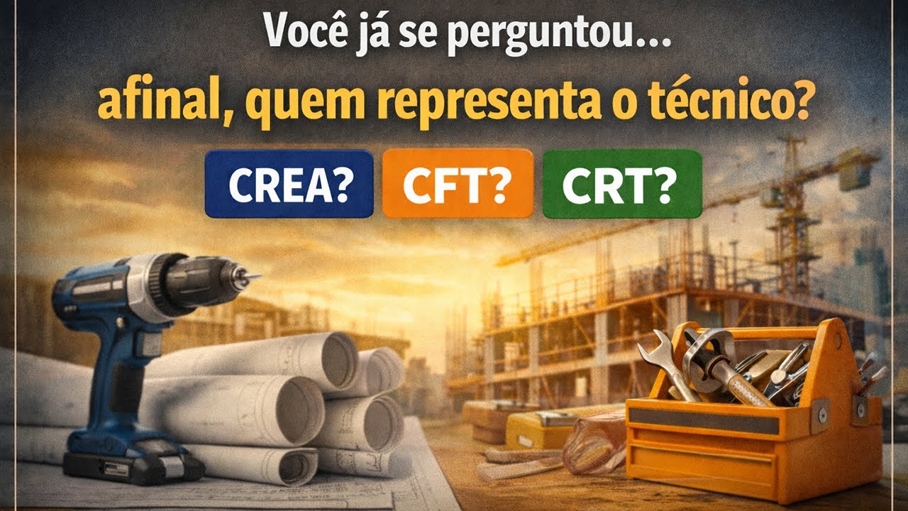 CREA x CFT x CRT qual conselho representa o técnico ?