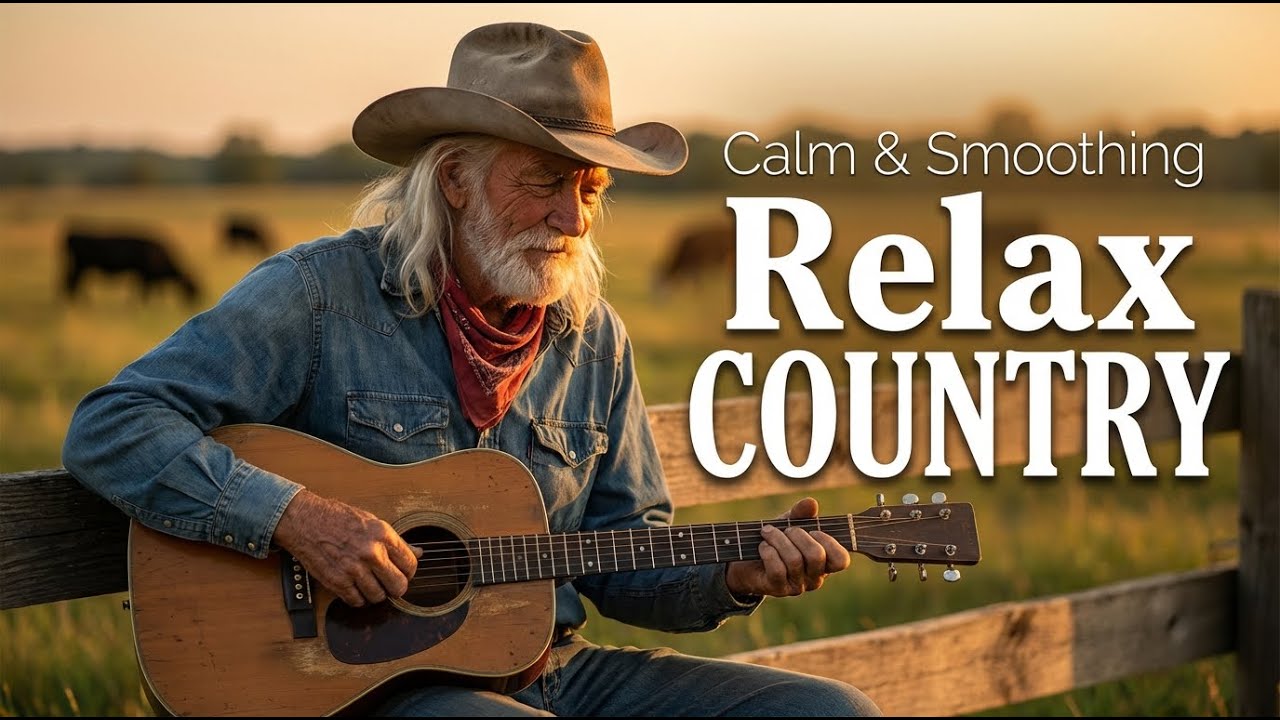 Easy Listening Country Focus Playlist 🤠🎶 | Calm Music for Work & Productivity