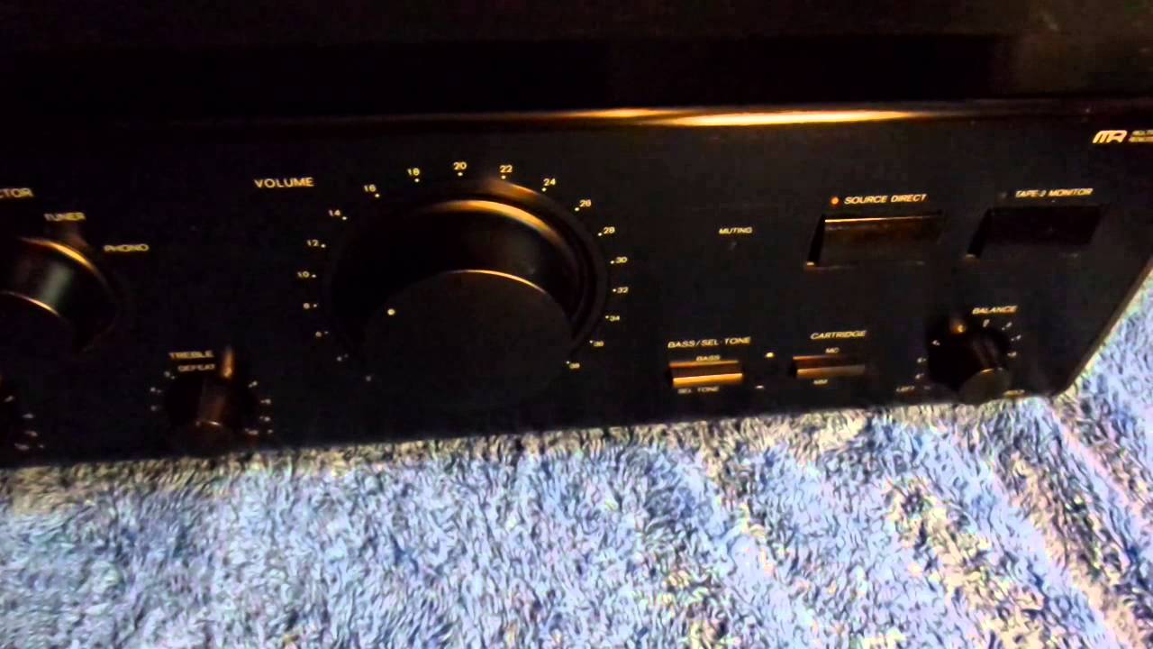 ONKYO A-803 Stereo HI-FI Integrated Amplifier R1