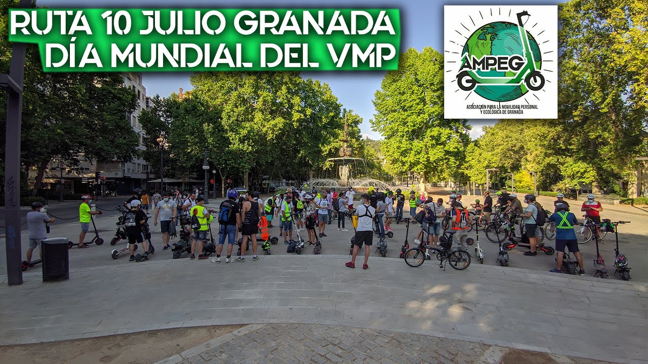 RUTA 10 JULIO COMPLETA-DÍA MUNDIAL DEL VMP GRANADA-