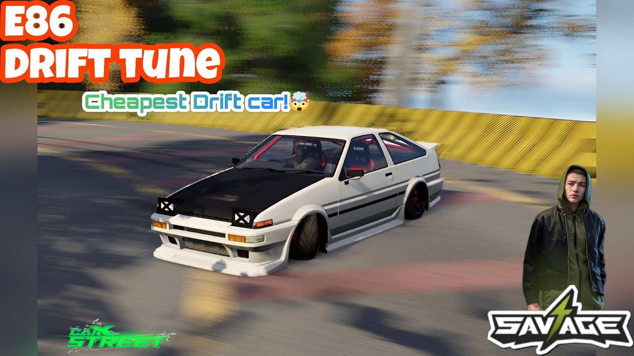 CarX street | E86 the cheapest Drift car in the game🤯 With all tunes and customisation.