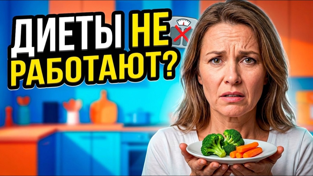 Похудение после 40: главные причины набора веса (анимация)