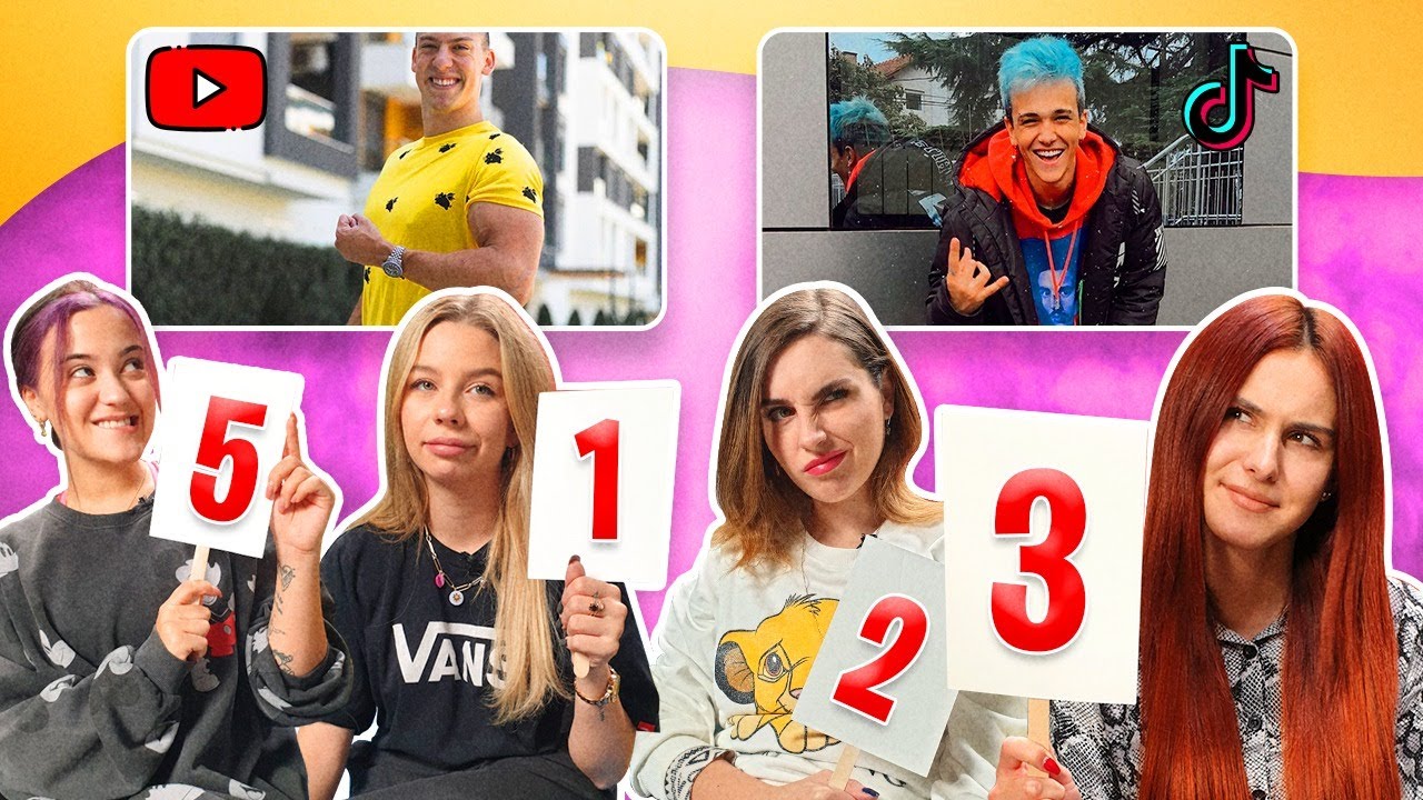 OCJENJUJEMO IZGLED BALKANSKIH TIKTOKERA I YOUTUBERA⎪xniks2x, SaamoPetraa, Antonia Dora, Ana