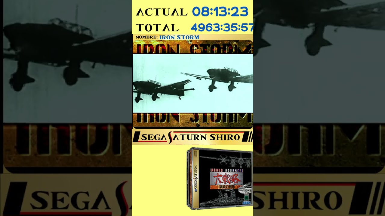 (Vertical) SSS 430 Iron Storm | Parte 3 | Sega Saturn Shiro #Sega #816