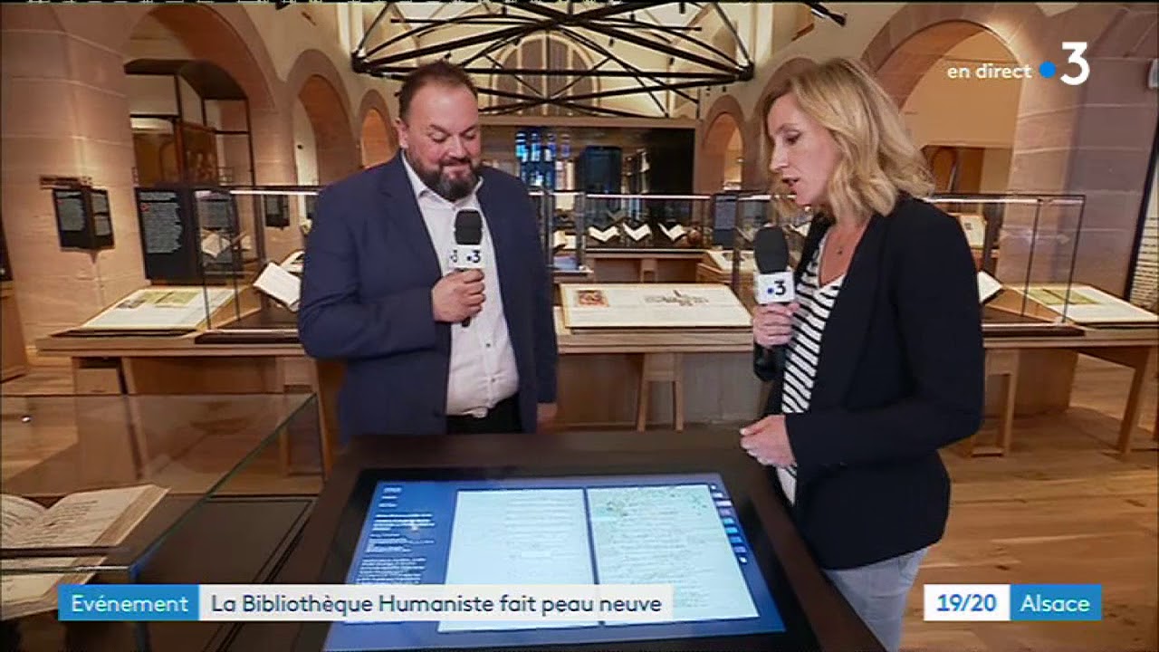 Sélestat : à la découverte de la nouvelle Bibliothèque Humaniste