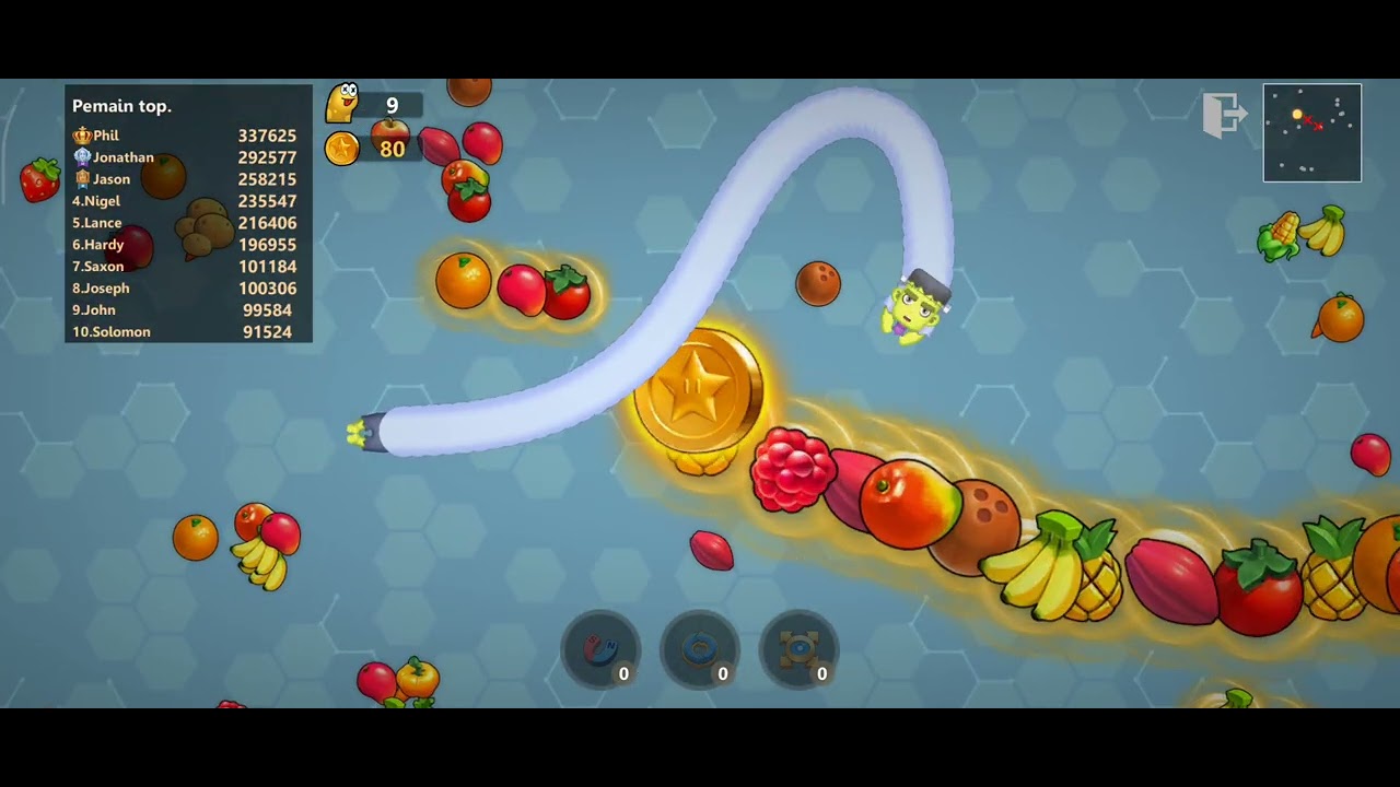 Perrama main Langsung Ketemu cacaing Raksasa