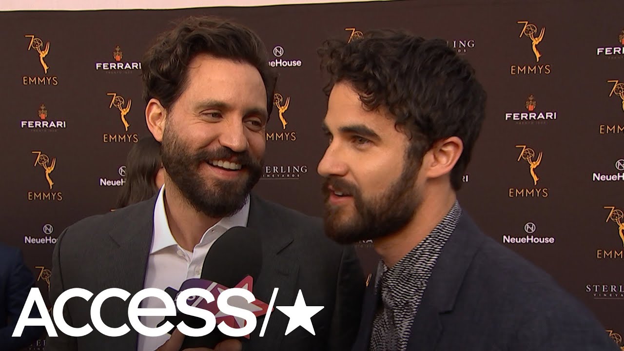 Darren Criss Talks Emmy Nom For 'Versace' & Keeping It Light Between Takes With Edgar Ramirez