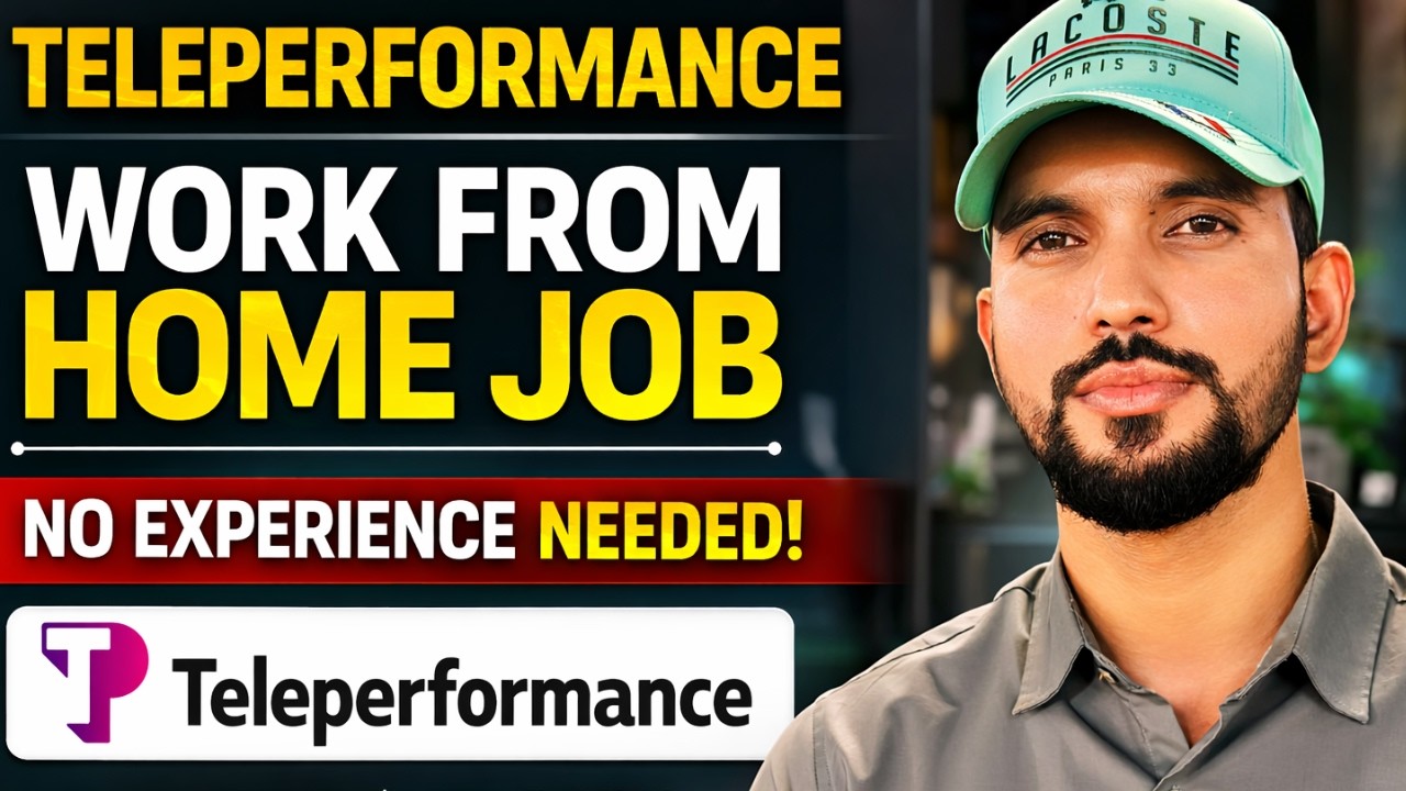 🔥 Teleperformance Work From Home Job 2026 | Freshers Hiring | 5 Days Work 💻🏠
