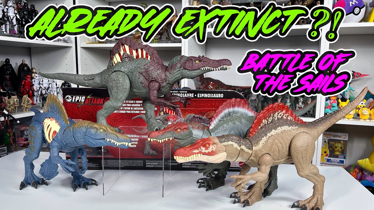 Spinosaurus Epic Attack Unboxing and review!