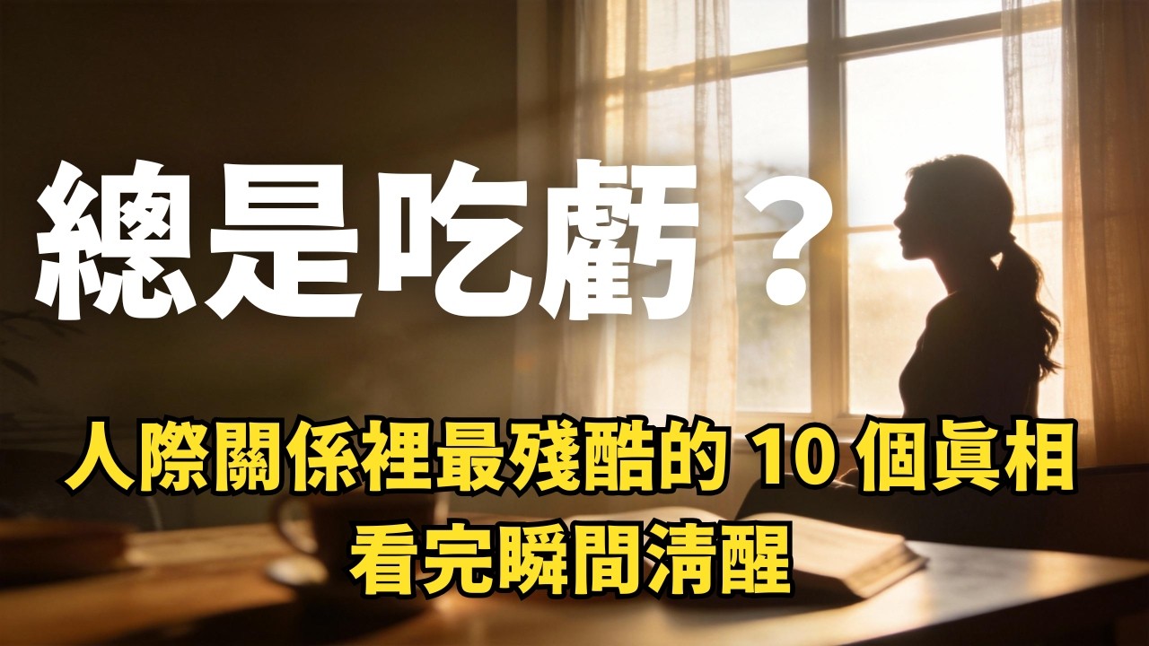 別讓「老好人」思維害了你！學會這 10 招，你的善良才會有鋒芒。