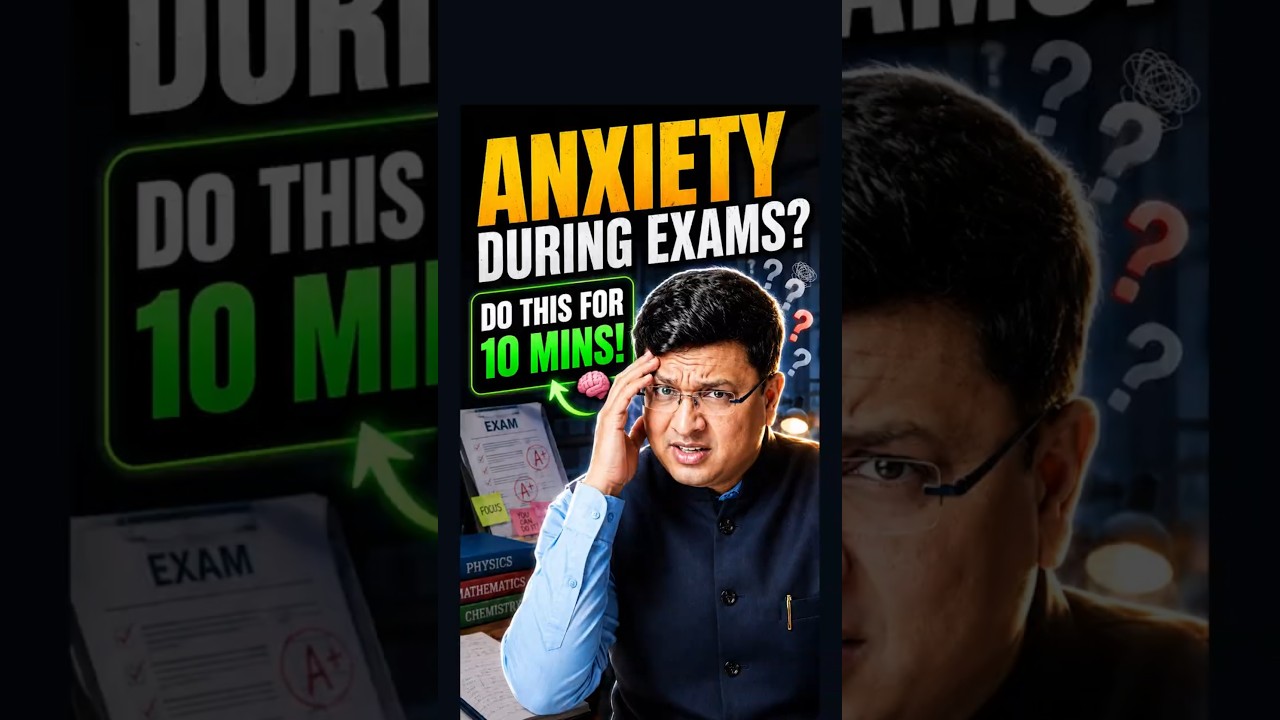 RE-NEET 2026 - Anxious Before Exams? Watch This First💪#neet2026 #neet #nvsir #strategy | Motion NEET