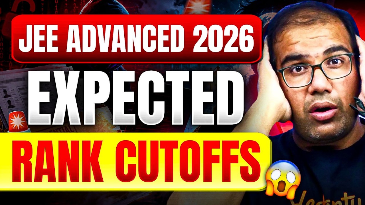 JEE Advanced 2026 | Result Leak? | Cutoff | Marks vs Rank | Vinay Shur Sir