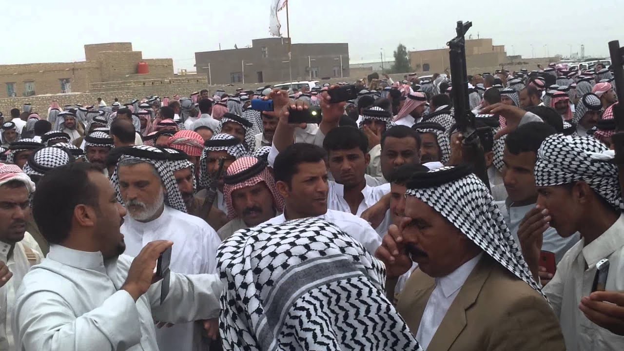 هوسات اهالي النجف يعزون بوفاة الشيخ جيمس مرهج  ابو ريسان ال زياد 2013