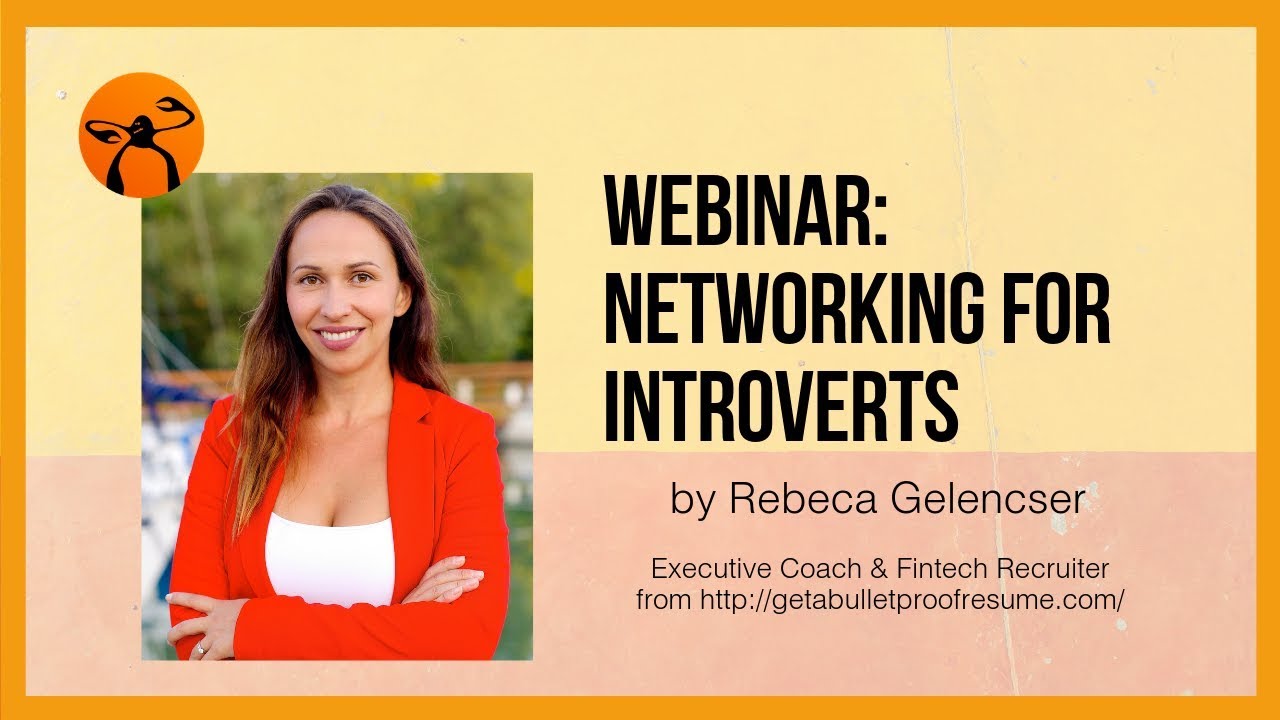 Networking for Introverts with Rebeca Gelencser