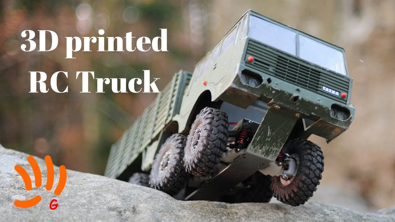 RC Expedition 3D printed truck Tatra 813 8x8 + 25 trucks - Ema Hill 2018 trail