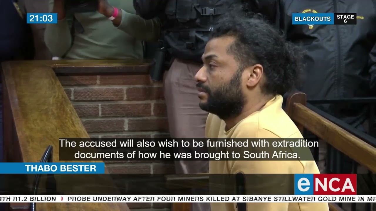 Thabo Bester fears for his safety
