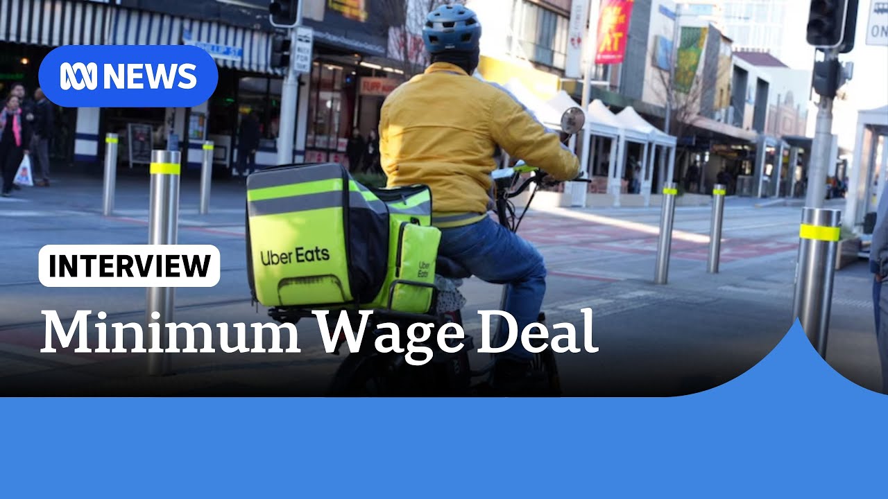 Uber Eats and DoorDash strike minimum wage deal with union | ABC NEWS