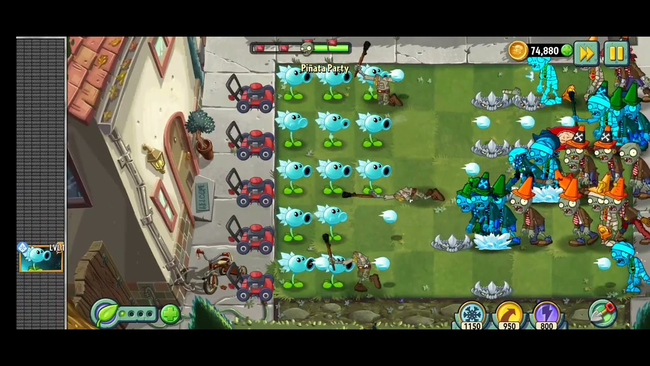 Plant Vs Zombies 🌱 #plantvszombie #pvz #pvzmobile #mobilegame #pvz2 #games #gaming #gameplay #zombie