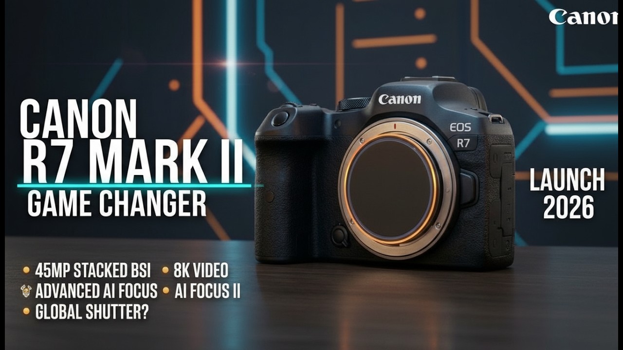 Canon R7 Mark II - Review & Release date!