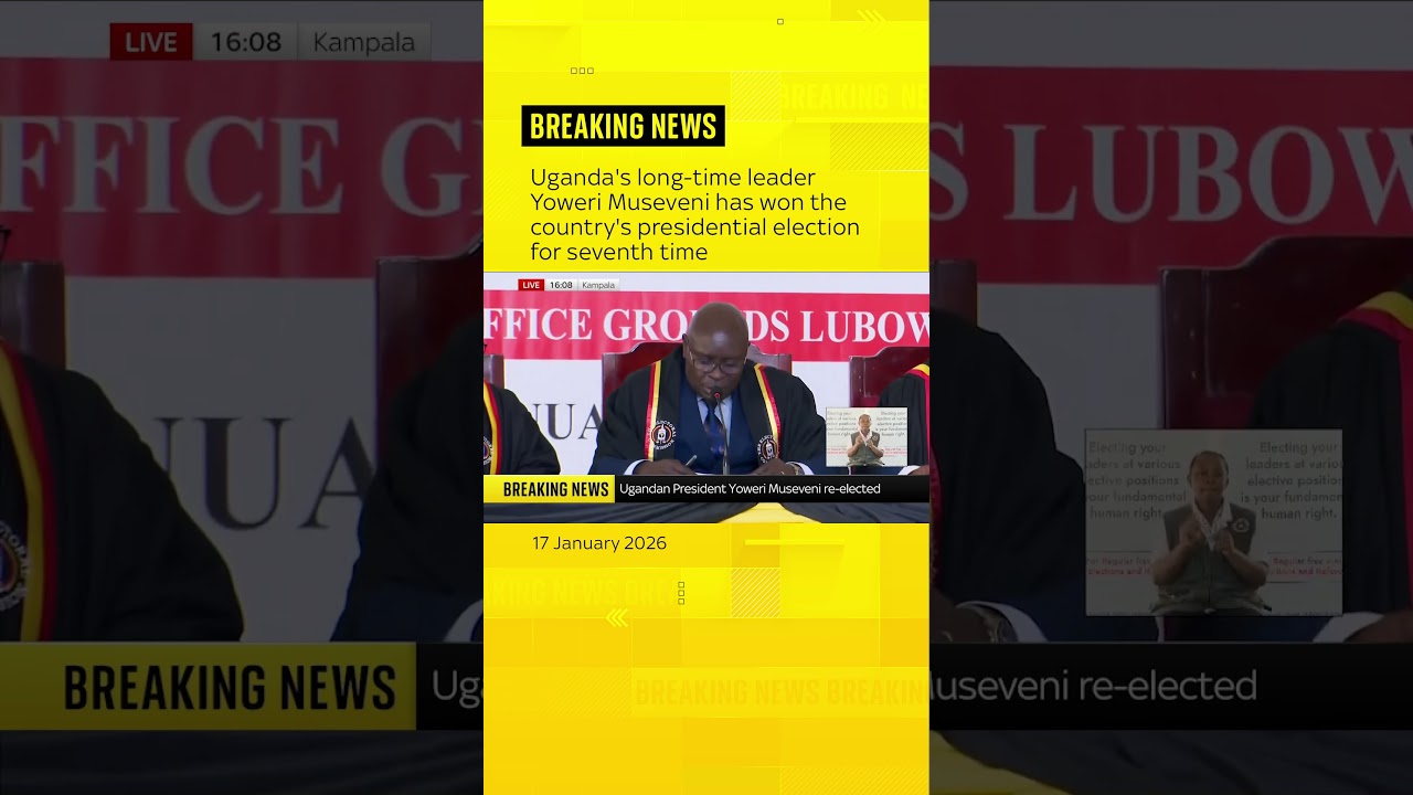 Ugandan long-time president wins election