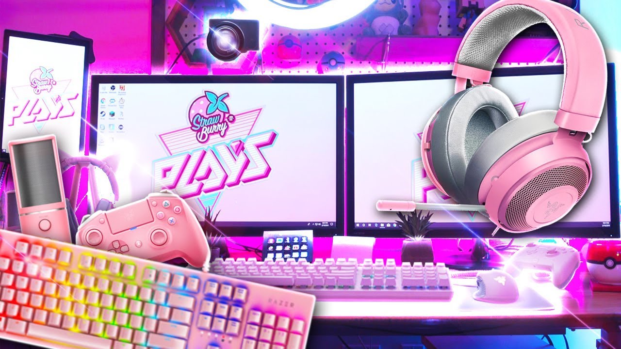 My Twitch Stream and YouTube Recording Setup + Razer Quartz Unboxing!