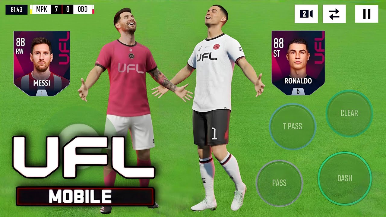 UFL MOBILE 2026 • FOR ANDROID / iOS • LM10 VS CR7 • UFL SOCCER 26