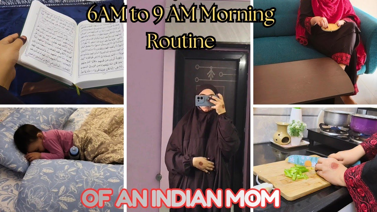 My 6AM–9AM Mom Routine | Mom Life Before 9 AM | Jab Baby So Rahi Hoti Hai | #momlife#morningroutine 