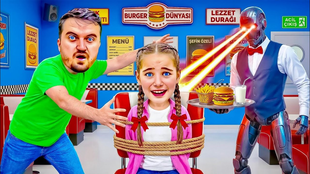 ELİF SİNEM ROBOT BİZİ ESİR ALDI ‼️ 