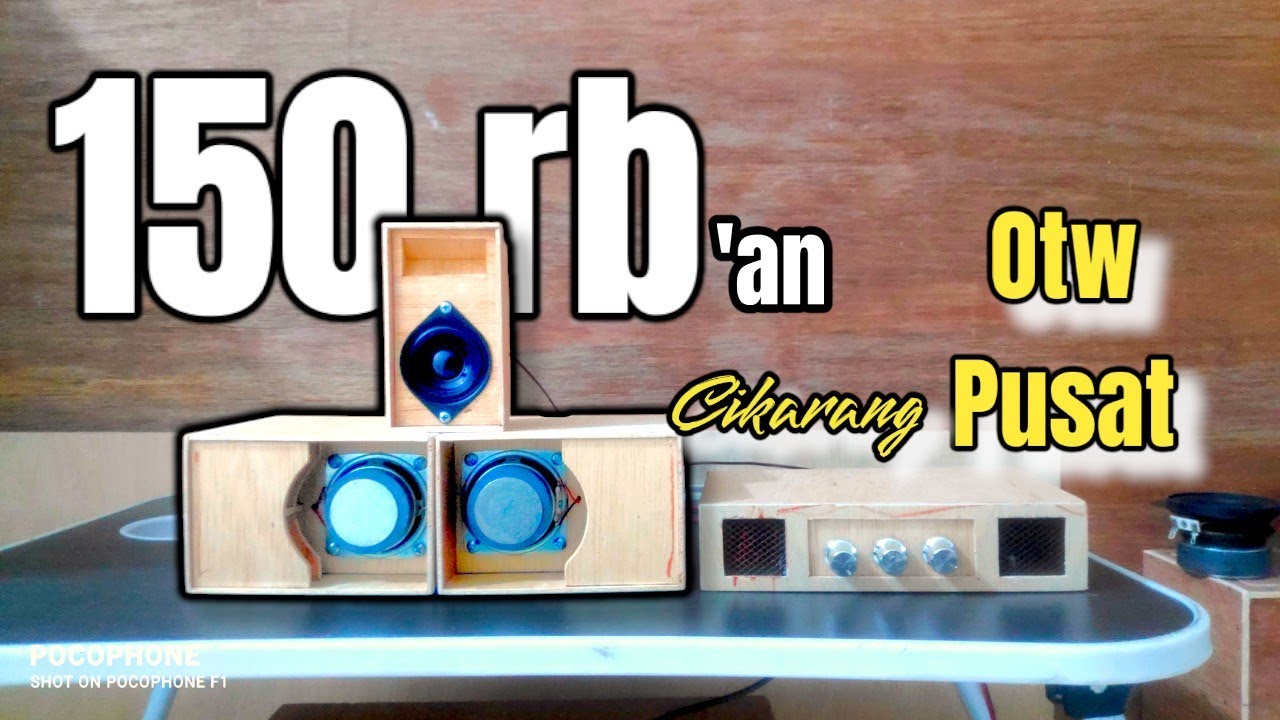 Tes miniatur COBRE 2 inchi dan line array 1,5 inchi - Miniatur sound system @mscproject