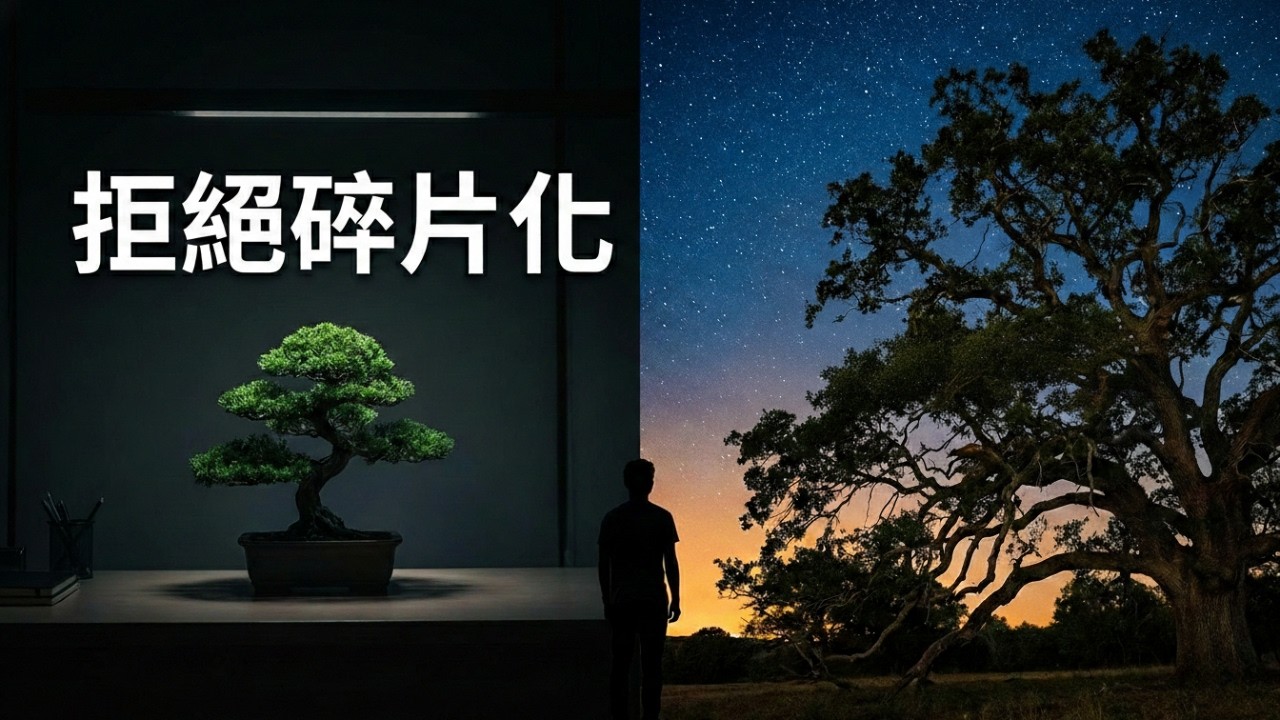 思想一旦被壓縮，就失去了野性：兩年之後，我決定慢下來