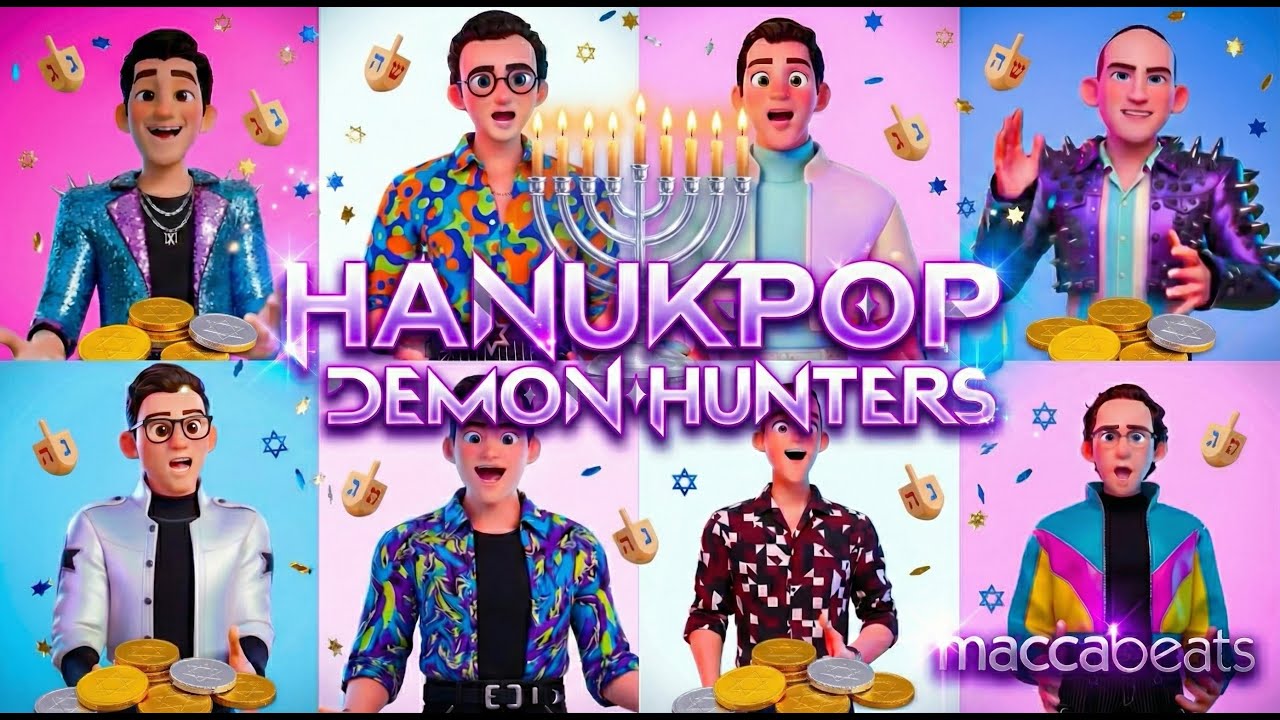 HanuKpop Demon Hunters | The Maccabeats | Kpop Demon Hunters Hanukkah Medley