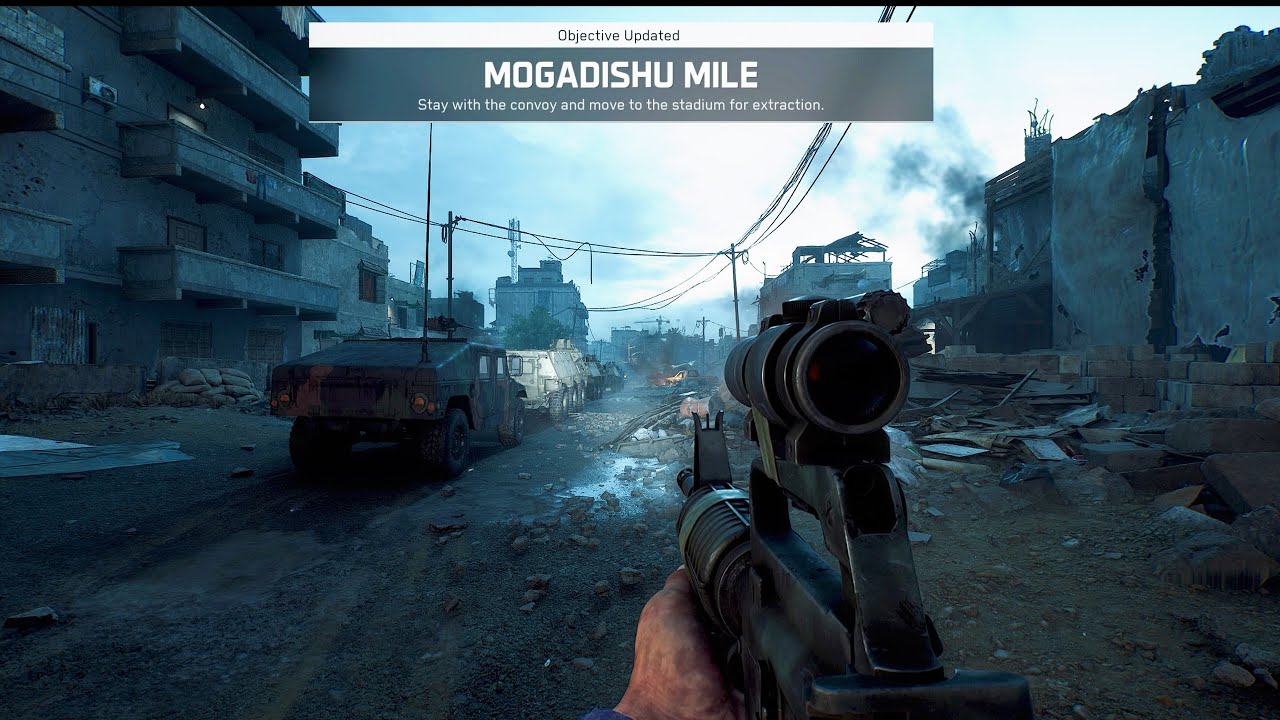 Mogadishu Mile Gameplay (Final Mission) - Delta Force: Black Hawk Down (4K)