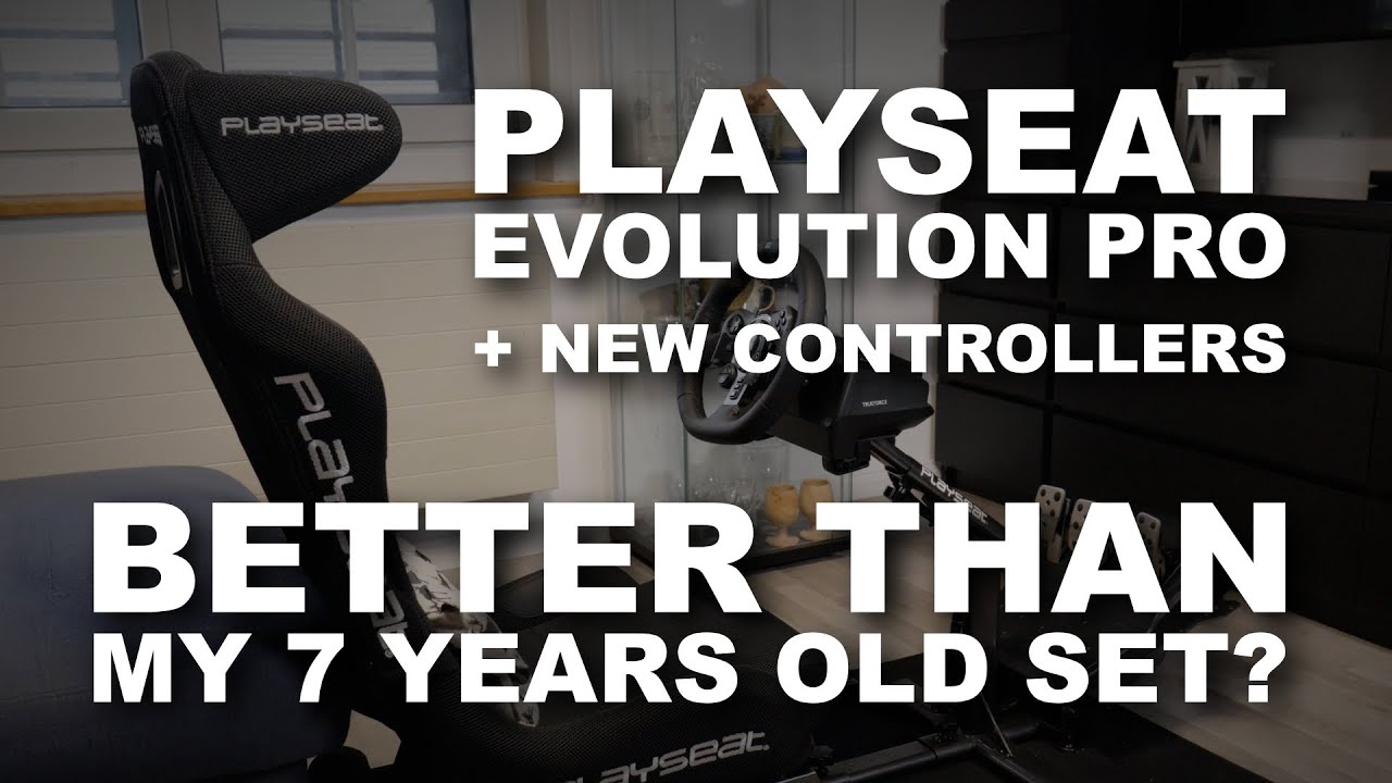 New Playseat and wheel set.
