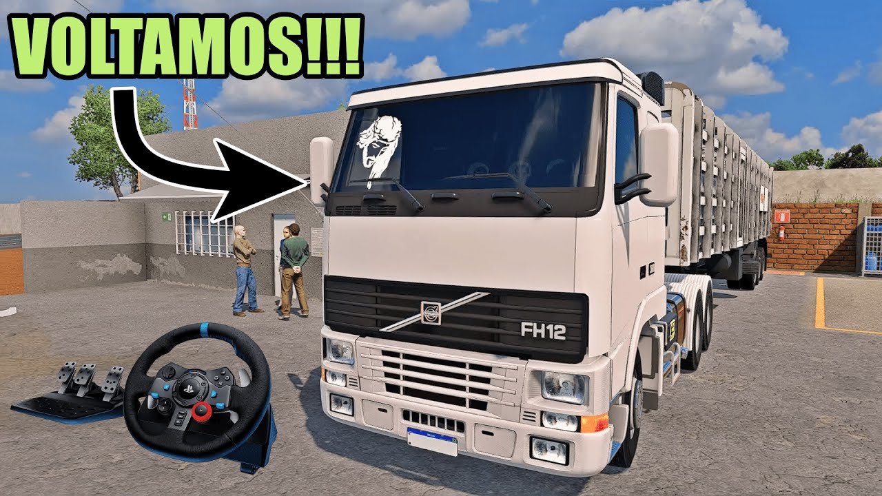 Viagem Rápida Pélo Interior Paulista!! - Ets 2 - Mods #ets2 #caminhoneiro #simulator #g27 #g29