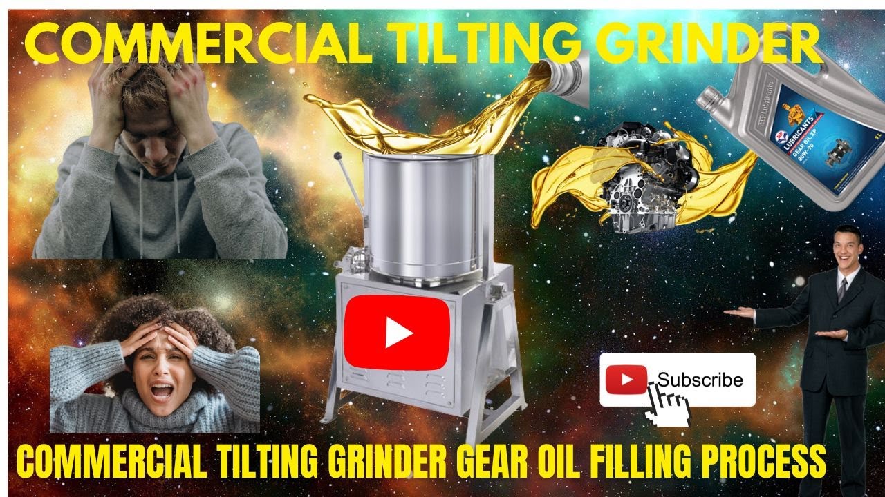 how to change oil in Commercial Tilting Wet Grinder