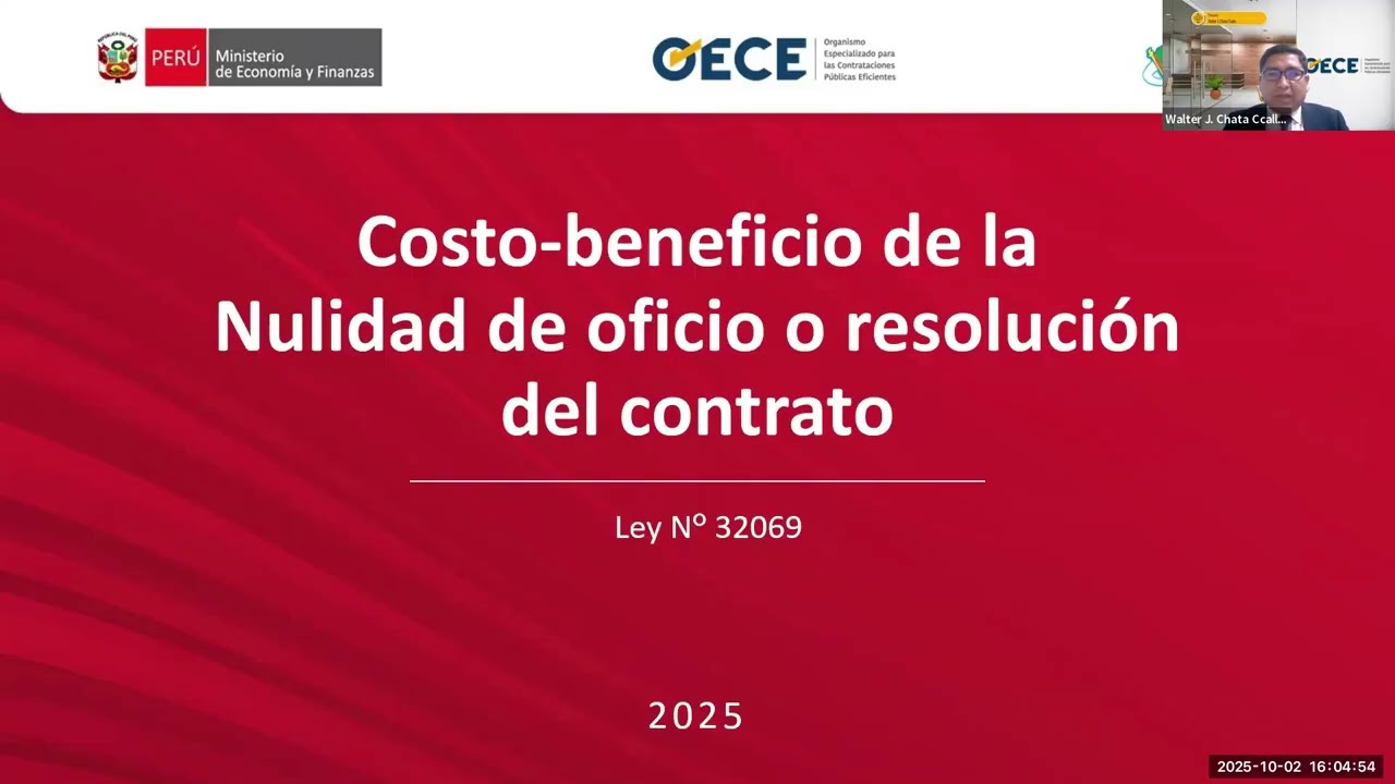 Costo-beneficio de la nulidad o resolución del contrato