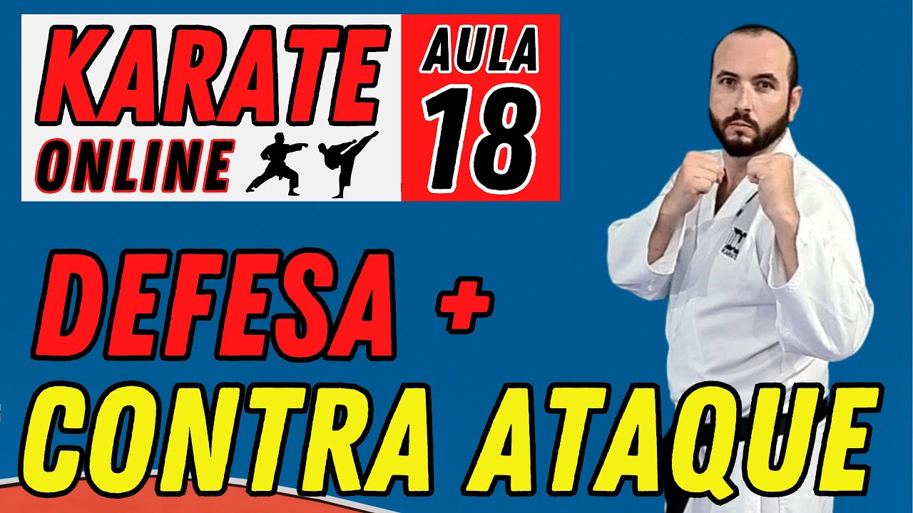 KARATE ONLINE | AULA 18 | DEFESA E CONTRA-ATAQUE + DICAS DE TREINO ( KIHON IPPON KUMITE )