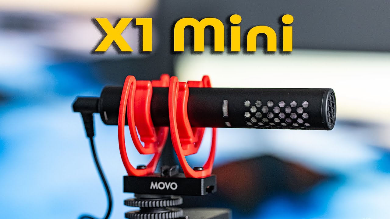 Movo X1 Mini On Camera Microphone Sound Test & Review