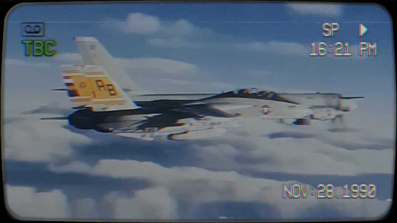 F-14A Tomcats Intercept a TU-95 Bear Over The Alutian Islands, Circa November 28, 1990 || DCS World
