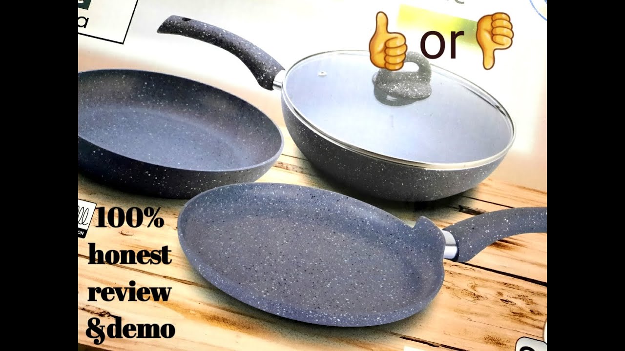 Wonderchef Nonstic Cookware Set Honest Review | Granite Nonstick Cookware Set by the spice clinic