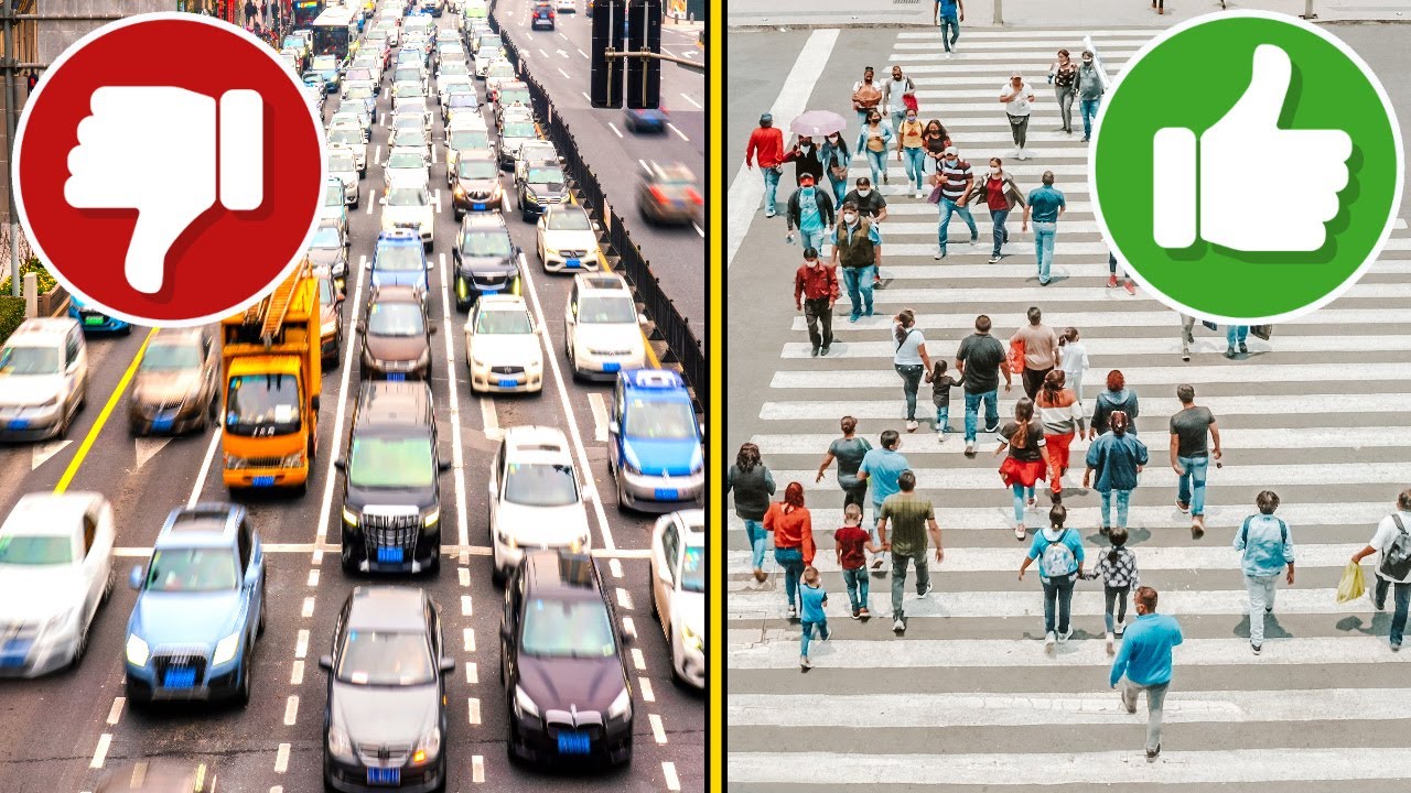 I'm Out of a Job If 100% Pedestrian City Works with Zero Traffic!!!