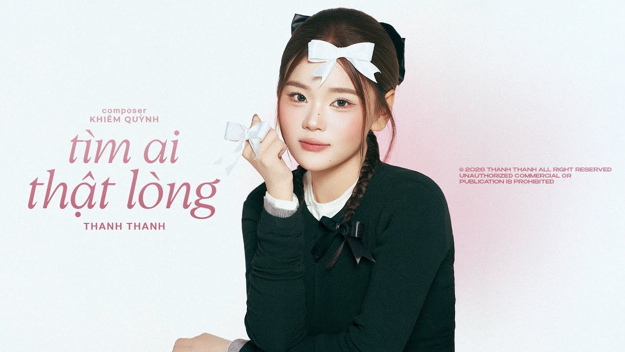 THANH THANH | T&Igrave;M AI THẬT L&Ograve;NG ft. KHI&Ecirc;M QUỲNH | OFFICIAL LYRICS VIDEO