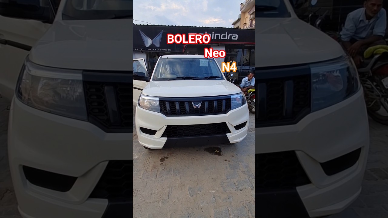 Bolero neo n4 white #bolero #suv